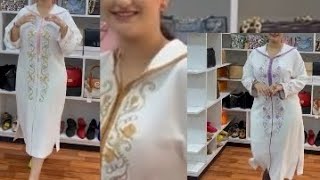 جلالب غزالين بنسبة للمناسبات والأعياد 🤳أما للعروسات👰👰👰👰 أخف واحسن مكاين