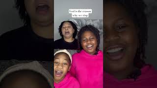 I sing because I’m happy! #youtubeshorts #praiseandworship #praisegod #momslife