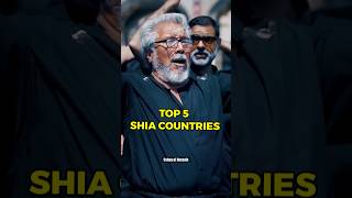 Top 5 Shia Muslim Countries in the World | Countries with Shia Population | #shia #facts #short