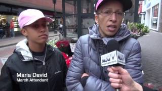 Malden Goes To Women's March: Boston