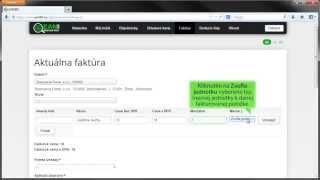 EAN365 | Tutorial - Fakturácia