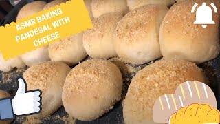 ASMR BAKING PANDESAL WITH CHEESE | ASMR with Analyn