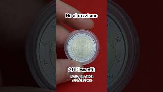 2€ Dedicata alla gioventù Lisbona portogallo 2023 #collectible #numismatics #coin #monete