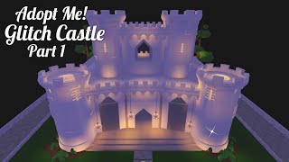 Adopt Me! Cozy Glitch Castle - Pt. 1- Castle Exterior - Tour and Speed Build - Roblox