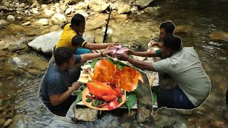 MUKBANG FOOD AYAM PANGGANG DITENGAH SUNGAI | #FOOD DRIVER