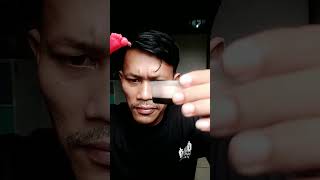 #shorts makan permen HOT HOT pake tinta hitam #tiktok