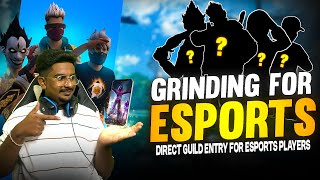 👑GRANDING FO E-SPORTS 🔥|| DIRECT GUILD ENTRY FOR E-SPORTS PLAYERS🔥🤔 || TELUGU LIVE🛑