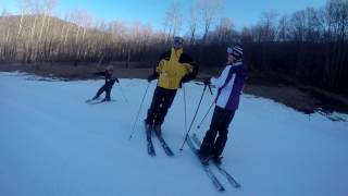 Zachary Skiing White Lightning