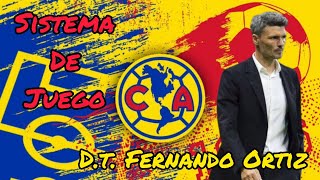 Cómo juega el Club América de Fernando Tano Ortiz 🇲🇽