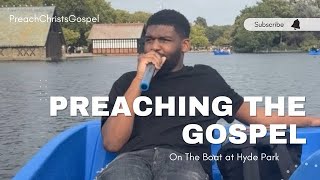 Preaching LIKE JESUS on a BOAT 🛥️