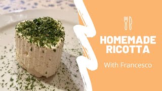 Home Made Ricotta Cheese