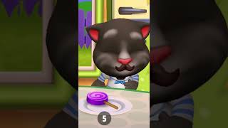 Transformation into a mustache 🧔 Talking Tom friends 😻❤ #shorts #gameplay #talkingtomfriends #tom