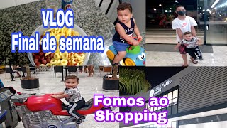 Vlog -Final de semana/fomos ao Shopping em Maricá