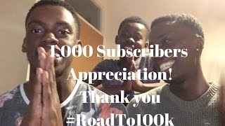 THANK YOU | 1,000 subscribers appreciation video #KuzoTo100k