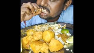 Huge Chicken Curry Eating #chickencurry #chicken #shorts