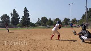 Salen hits vs 18U teams - 9/27/2020