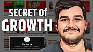 How @Algrow Beat YouTube Algorithm in one month | All Secret of algrow