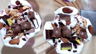 زعزع#دخلو نوريكم طريقة تحضير زعزع 🍨🍧🍫 بمكونات بسيطة 😋💞💖