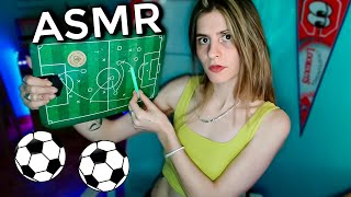 ASMR FÚTBOL ⚽ Tu ENTRENADORA te da las instrucciones para la FINAL del Torneo 🏆 | ASMR ESPAÑOL