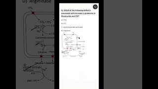 NEET PG #biochemistry MCQ || Urea cycle defect || Glutamine || Glutamate