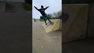 revert on sketchy ramp #skateboarding #uk #skate #reels #parbados #stall