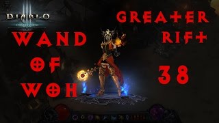 Diablo 3 Wizard Solo GR 38 Wand of Woh