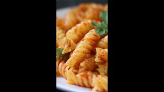 Masala Macaroni Recipe Indian Style | How To Make Spiral Pasta | Masala Pasta Recipe #shorts