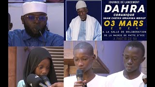 LANCEMENT DAARA MAME IBRAHIMA MBOUP CHEIKH OMAR DIA PRESTATION DES NDONGO DAARA...