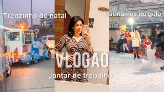 Ficamos sem luz patinamos no gelo e jantar de trabalho 🎉