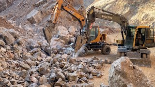 Training: Caterpillar Wheel Loader & Volvo Excavator Amazing Work