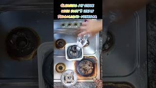 how to clean gas stove burner at home for high flame cleaning kitchen top home cleaning #shorts