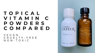 Vitamin C powders Compared | Agent Nateur & The Nue Co.