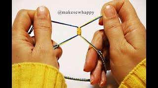 آموزش گره کشویی یا آسانسوری❤How to tie a sliding knot