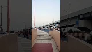 Surat City Largest Bridge 🌉 View/#suratcity #travel #trendingshorts