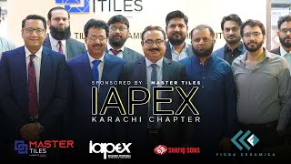 IAPEX 2022 | Karachi Chapter | SHAFIQUE SONS