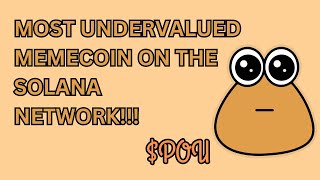 $POU ATTENTION!! NO ONE IS BUYING AND LITTLE MARKET 🚀   #pou #memecoins #solana #dexscreener