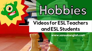 Hobbies Vocabulary ESL