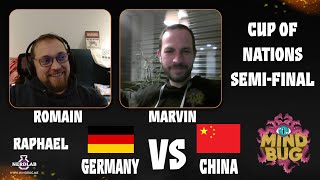 Cup of Nations semi-final: Germany vs China - Match 1 - Kalzyt vs Yangfan