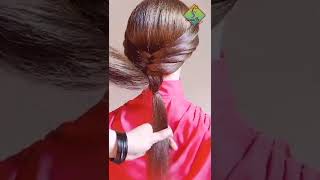 very simple and easy French hairstyle for everyone by #hairstyleByShameela #hairstyles #hair