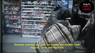 Store Owner Fights Back Against Robbers