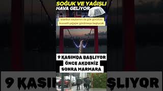 Soğuk ve yağışlı hava geliyor ⛈️ #havadurumu #meteoroloji #haberler #türkiye #news #güncelhaber