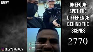 Onefour - spot the difference behind the scenes BEEZYBRAH685