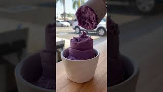 Teofilo Coffee housemade ube gelato