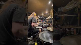 Drum led section with some fills and groove! #drums #drummer #drumming #doublebass #drumcam #music