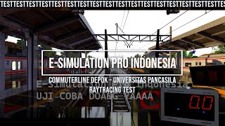 COMMUTERLINE DEPOK - UNIVERSITAS PANCASILA | TRAINZ SIMULATOR INDONESIA