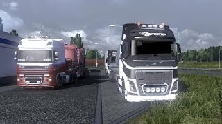 ETS2 MP Рейс из Берлина в Париж.