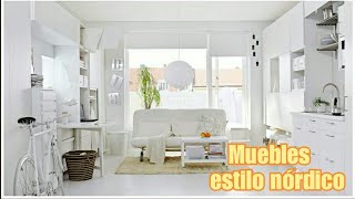 Muebles estilo nórdico