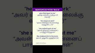 Back #english #srilankanenglish #englishvocabulary #spokenenglish #language#jaffnatoday #jaffna(2)