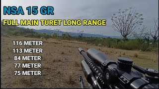 full turet hunting long range 100 meter up bersama vector orion