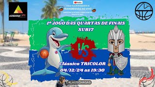 AO VIVO | JOGO DE BASQUETE |  Municipal vs Fluminense sub-17 4ªs de finais - 04/12/24